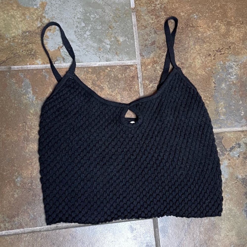 NWT L.A. Hearts Crop Knit Tank